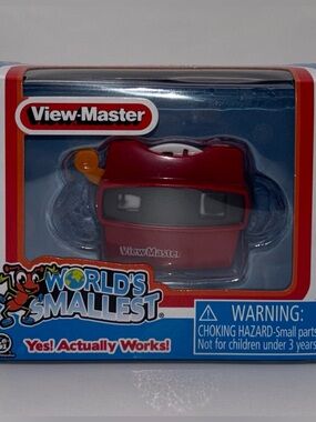 World’s Smallest View‑Master Mini Toy – New & Sealed
